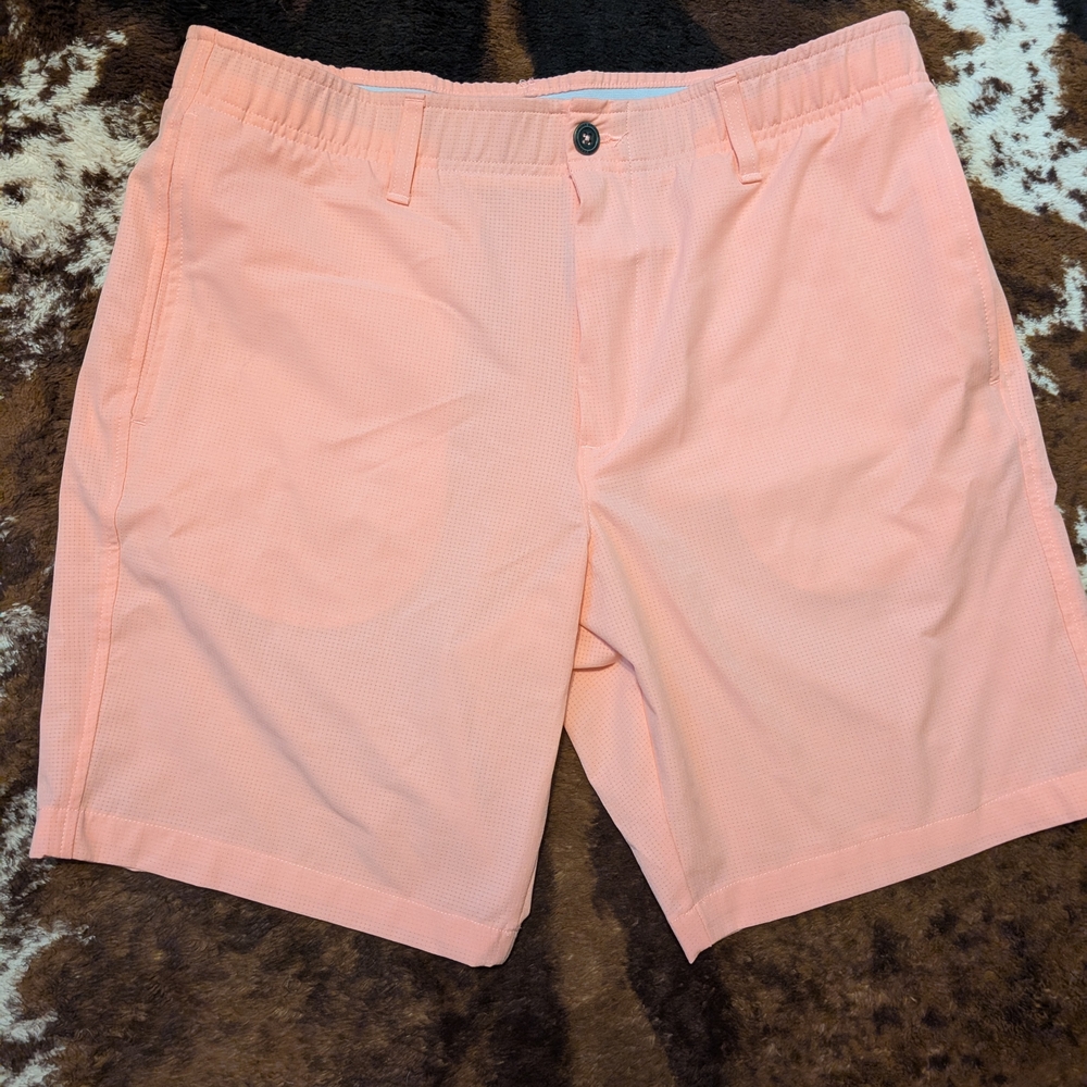 Under Armour Men's Coral Flat Front Shorts